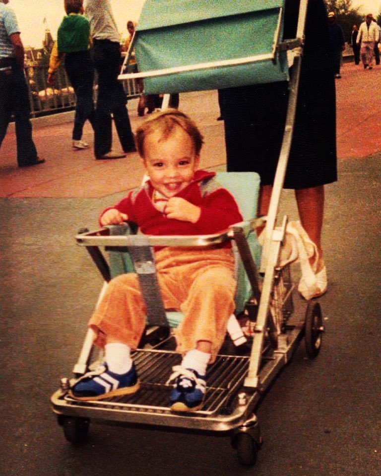 My earliest photo at Walt Disney World. 1982, the year EPCOT Center first opened.
Do you remember these old strollers?
#wdw #waltdisneyworld #disneyworld #disney #vintagedisney #oldschooldisney #puremagicvacations #partofyourstory #puremagicaydin