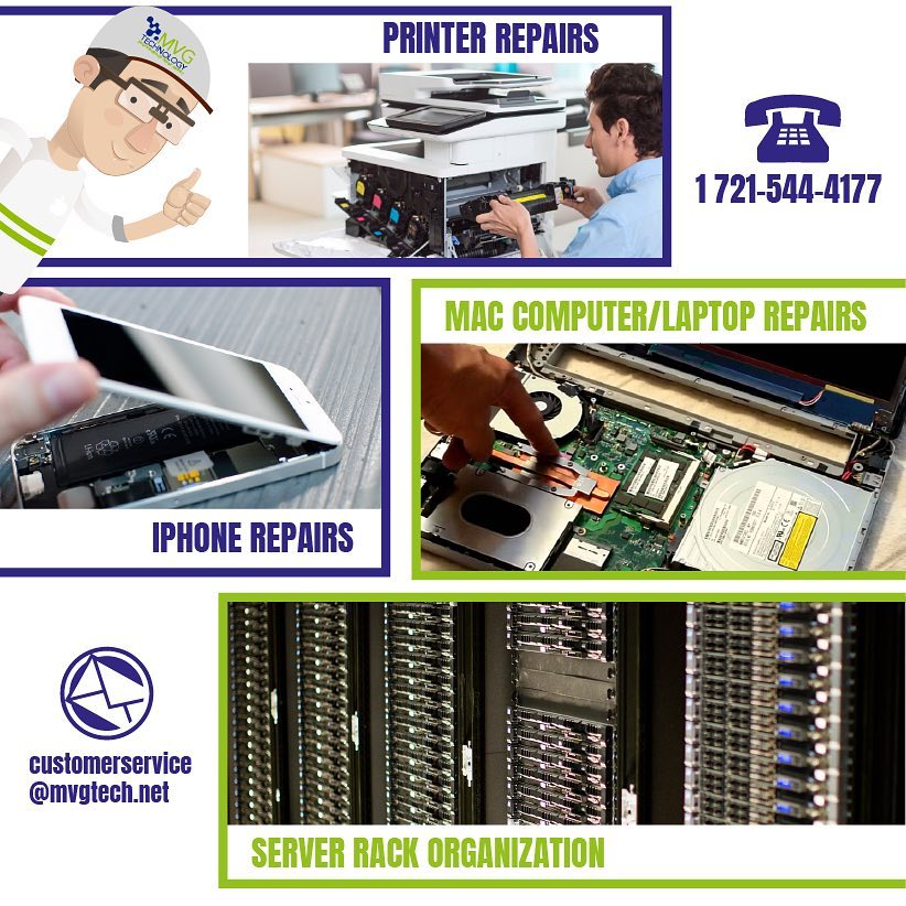 MVGTechnology's tweet image. Damaged Gadgets? 
No worries, IT's of the Caribbean to the rescue! 📲 +1 721-544-4177 📍Welfare Rd #44 Suite 2C, Colebay St.Maarten. #MVGTechTeam