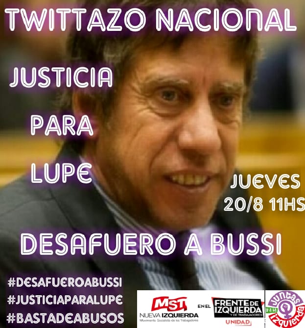 Ana_Paubautista's tweet photo. En Tucumán la justicia y el poder politico encubren al legislador Ricardo Bussi que cometio abuso sexual contra "Lupe"( nombre para resguardar la identidad de la victima denunciante). Este persona se maneja con total impunidad.
#DESAFUEROABUSSI 
#JUSTICIAPARALUPE https://t.co/4PMsSkEzPH