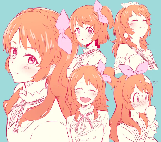 あかりちゃんを描くのはやっぱり健康に良いです 