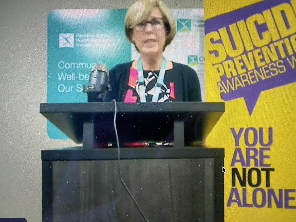 Our CEO <a href="/ClaudiadenBoer2/">Claudia den Boer</a> leading the way for #mentalhealth in #YQG 

September is Suicide Prevention Month.  

Virtual walk :  Sun Sept 27, 2020 

#YQG
