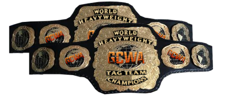 The GCWA World Tag-Team Titles are on the line like never before! <a href="/therocketman23/">Ed Houston</a> &amp; <a href="/mikey_z411/">Mike Zybala</a> put their belts up for grabs in a Gauntlet match against 10 other teams, including <a href="/DuceTha/">Ducey J.</a>, @WizardPuffDepth, <a href="/King0fHarts/">Evilsknight Gaming</a> &amp; <a href="/JamesRavenXWF/">James Raven</a>, <a href="/a_Haze1998/">Anderson Haze</a> &amp; <a href="/UWontBEZolton/">Z (Parody)</a> and more!
