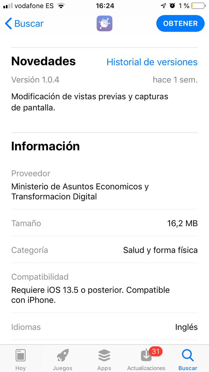 ErasmusTurisUIB's tweet photo. @laventana está muy bien que hayan sacado Radar Covid. Lamentablemente, se requiere un sistema operativo de móvil avanzado. Si no se tiene un móvil más nuevo que un iPhone6s no funciona. Es una brecha digital que pone en riesgo a los más vulnerables. https://t.co/QovdIMqPy6