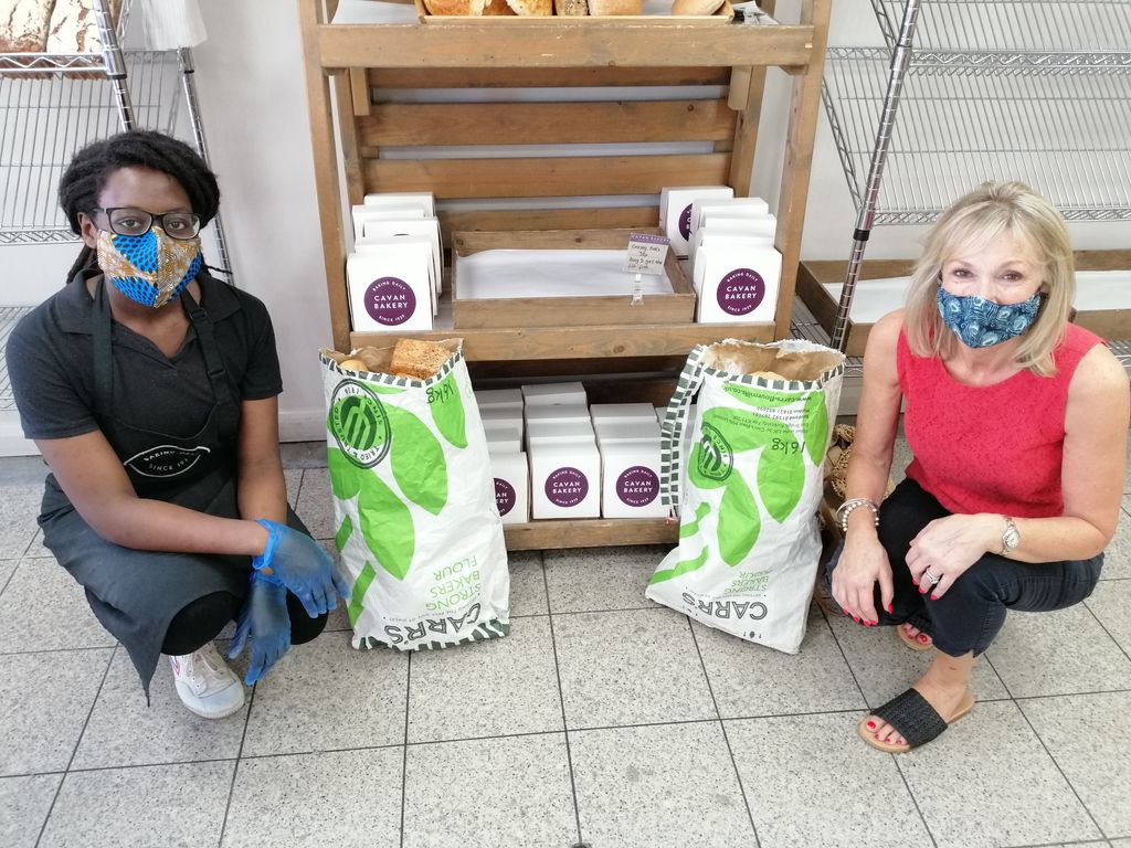 A massive thanks to Tosin and the team at Cavan Bakery for donating bread to our Food Hub on a daily basis. It's a joy to be able to distribute good quality food to people who would otherwise go without. #EndFoodPoverty #EndFoodWaste 👏 👏 👏 <a href="/thecavanbakery/">Cavan Bakery</a>