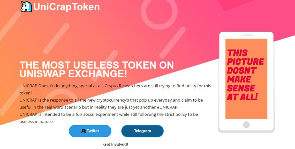 UniCrapToken tweet media