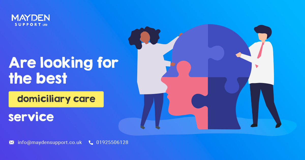 Mayden support is one of the best domiciliary care providers in Warrington.  For details visit: maydensupport.co.uk
#DomiciliaryCareProviders #BestDomiciliaryCareServiceProvidier