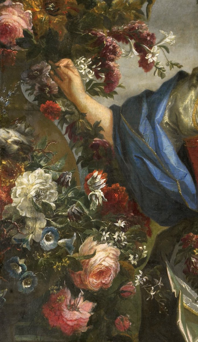 OldPortraiture's tweet photo. Born #OnThisDay in 1695: #MarieLouiseÉlisabethdOrléans (1695-1719), Duchess of Berry, daughter of Duke #PhilippeII
Presumed portrait as Flora by school of #NicolasdeLargillière (1656-1746), 18th Century
#Bourbon #BourbonOrléans https://t.co/YR2ENI69ot