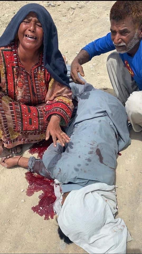 AbdulahAbbass's tweet photo. FC has killed 1000s of youths across Balochistan in same brutal manner in 2 decades. In Hayat’s brutal murder, its documentation, both pics &amp; reports &amp; most importantly the collective response compelled IGFC to visit his family.🙏🏻Document ur cases to bring perpetrators to justice https://t.co/8I2K5mZBHq