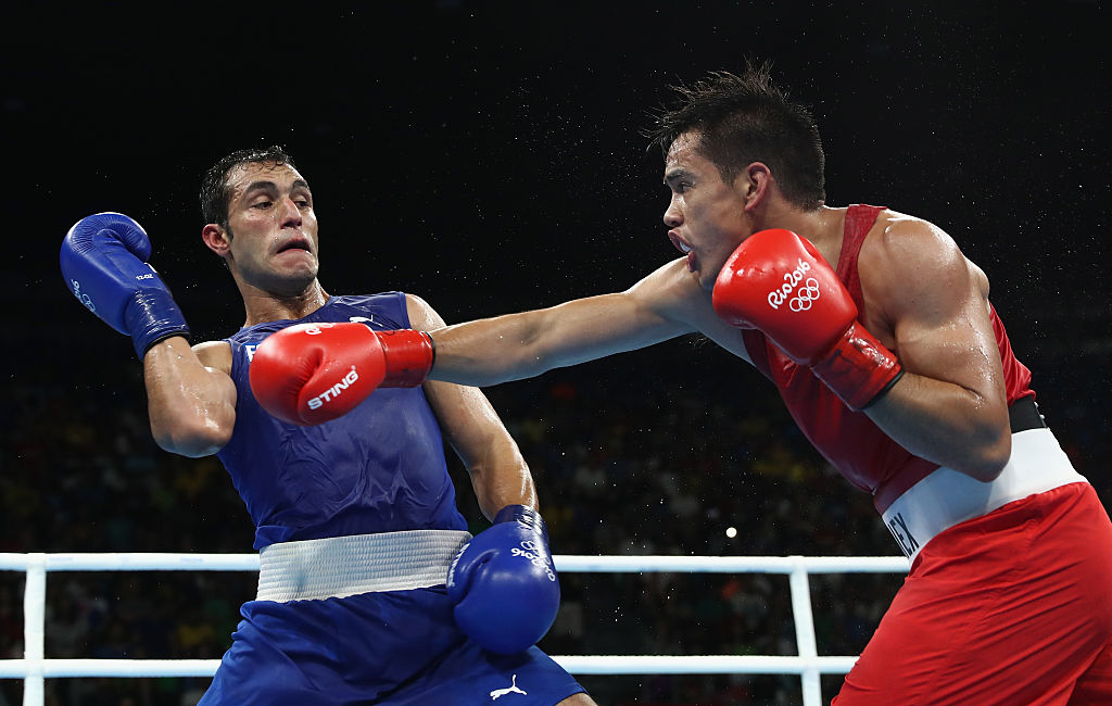 juegosolimpicos's tweet photo. #TalDiaComoHoy hace 4⃣ años, Misael Rodríguez de México 🇲🇽 ganó la medalla de bronce 🥉 en boxeo (peso medio) 🥊 de los #JuegosOlimpicos de #Rio2106. https://t.co/G7tp4Bh5T4