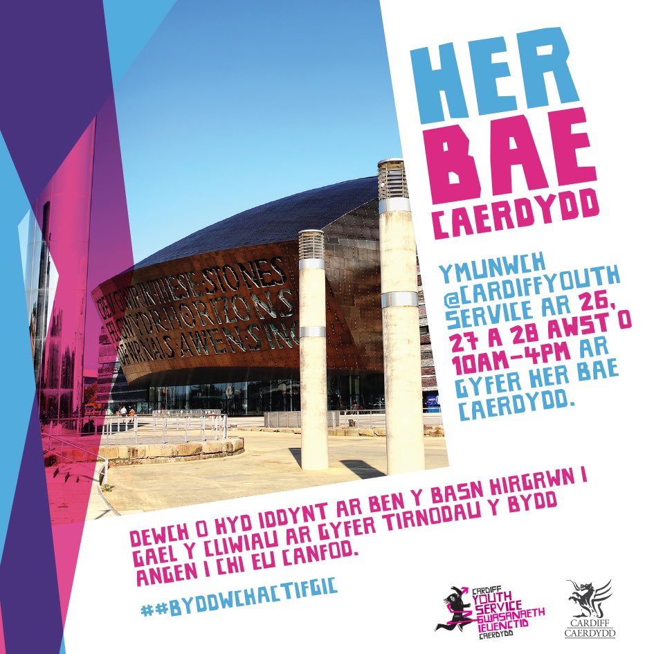 YouthCardiff's tweet photo. Look what we have going on next week ⬇️ come and join us for the challenge #CYSGetActive

Edrych beth sydd mlaen wythnos nesaf ⬇️ ymunwch a ni am a sialens #ByddwchActifGIC

🤳🏽🤳🏽 https://t.co/FnigzWvlFO