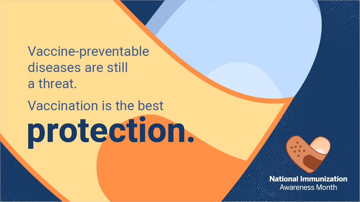 AlamosaCountyPH's tweet photo. Remember, vaccine-preventable diseases are still a threat even during COVID-19. If you have any question, contact your healthcare provider to discuss what vaccines may be right for you! #ivax2protect https://t.co/At2uvSLsAF