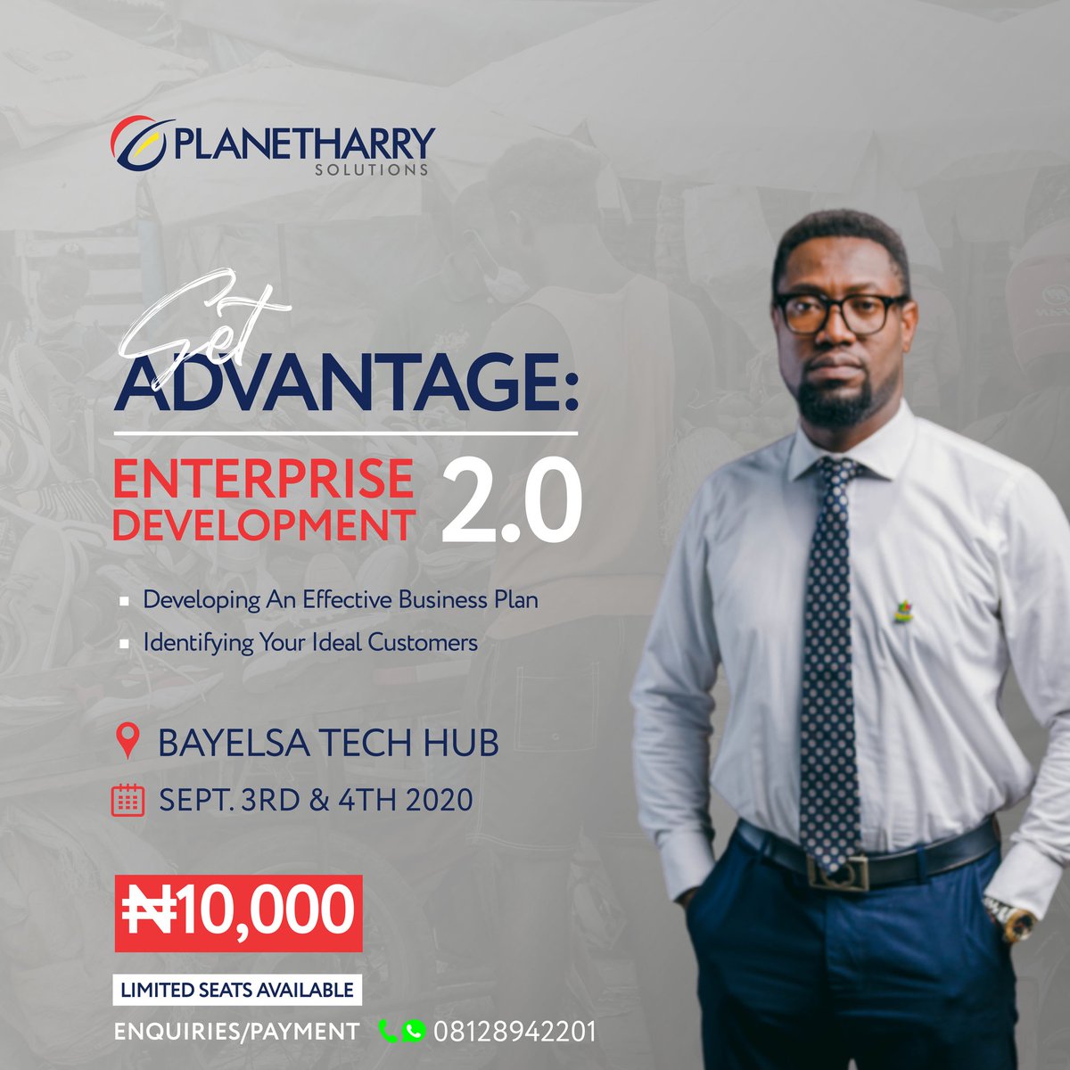 1Porbenihere's tweet image. In the month of September, get your business ahead with ENTERPRISE DEVELOPMENT 2.0

Learn how to best Plan, Grow and Sustain your enterprise.

#Planetharry #Porbenihere #ED2.0