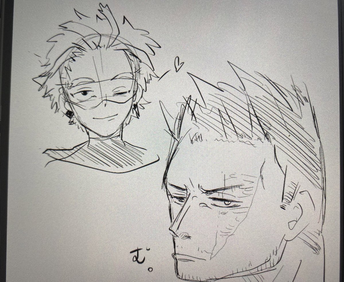 初書き🔥と🐥
#ヒロアカ絵描きさんと繋がりたい 
#ヒロアカ 