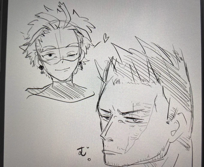 初書き🔥と🐥
#ヒロアカ絵描きさんと繋がりたい 
#ヒロアカ 