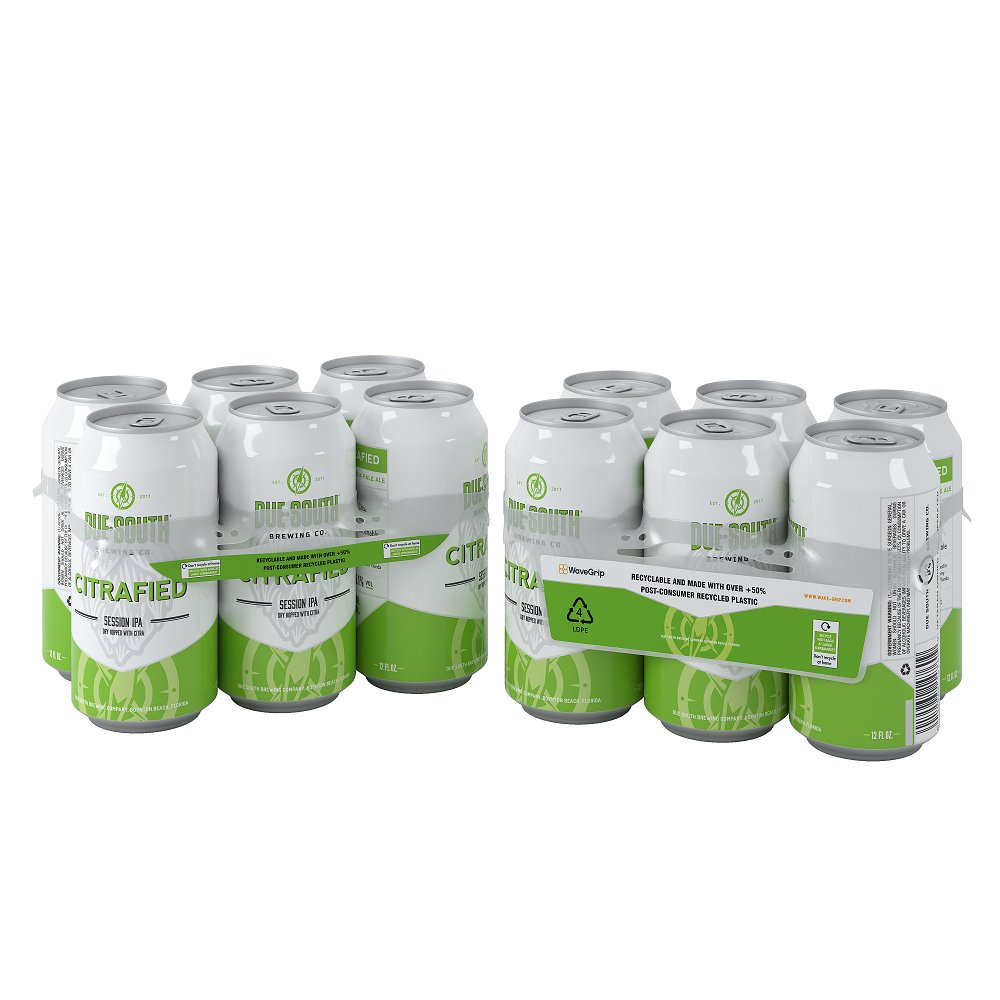 PackagingEurope's tweet photo. .@wavegrip, has launched a new style of multi-pack carrier for cans that contains over 50% recycled plastic

Full story: https://t.co/UegMFkho62 https://t.co/1o0FvDTz5p