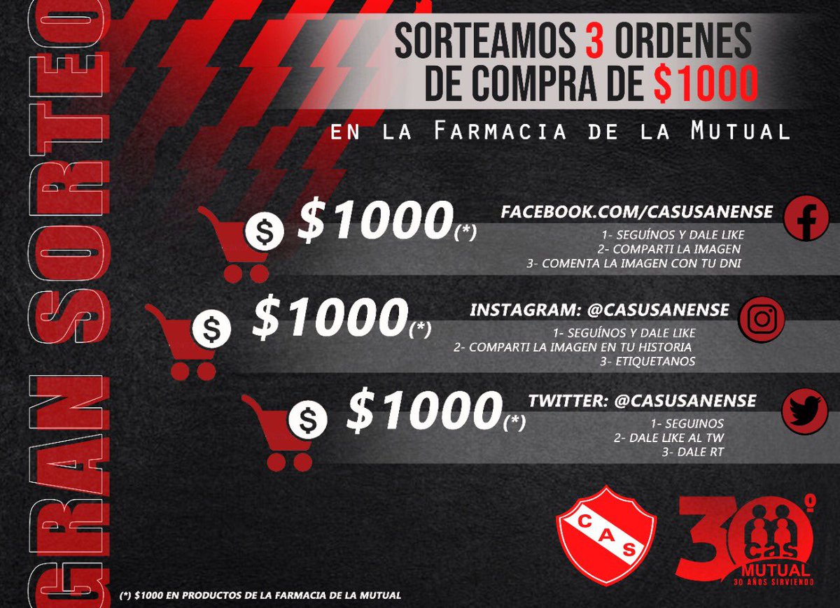 GRAN SORTEO GRAN
Seguínos, like y rt ❤️👹
