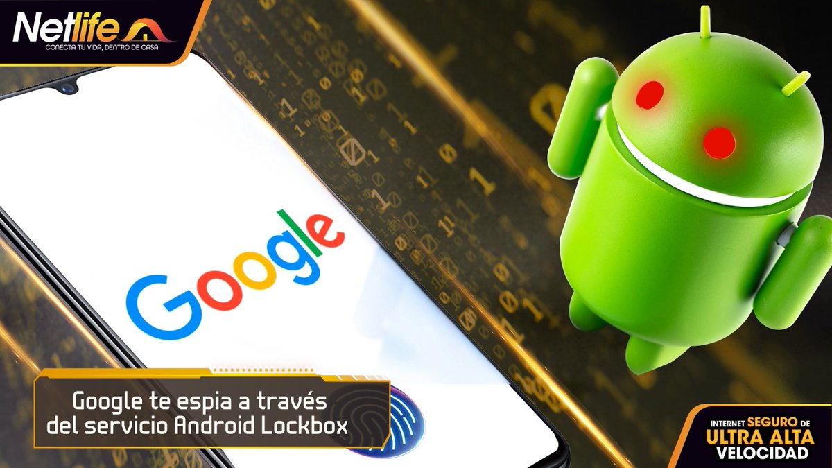 NetlifeEcuador's tweet image. El servicio Android Lockbox es un aplicativo que tienen todos los dispositivos Android, esta simple herramienta oculta una acción que muchos usuarios desconocían… bit.ly/3g8KgpD 

#Netlife #tecnología #Internet #UltraAltaVelocidad