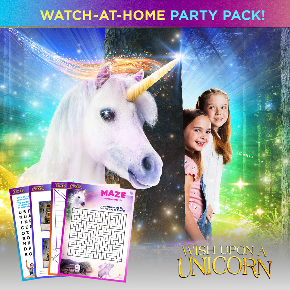 We're adding some Unicorn sparkle to your life with a new #WishUponAUnicorn activity pack each week leading up our 9/15  DVD &amp; Digital release. Download here: uni.pictures/UnicornActivity #UnicornMovie