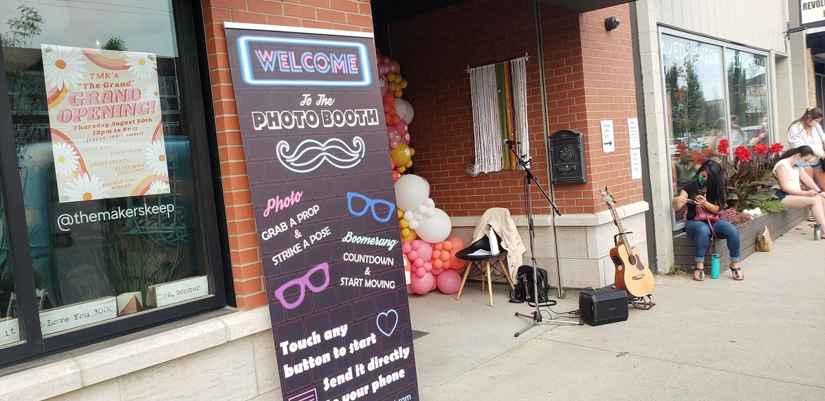 #yegevents Grand Opening at The Makers Keep today on 124st! Stop by! #yeg #edmonton