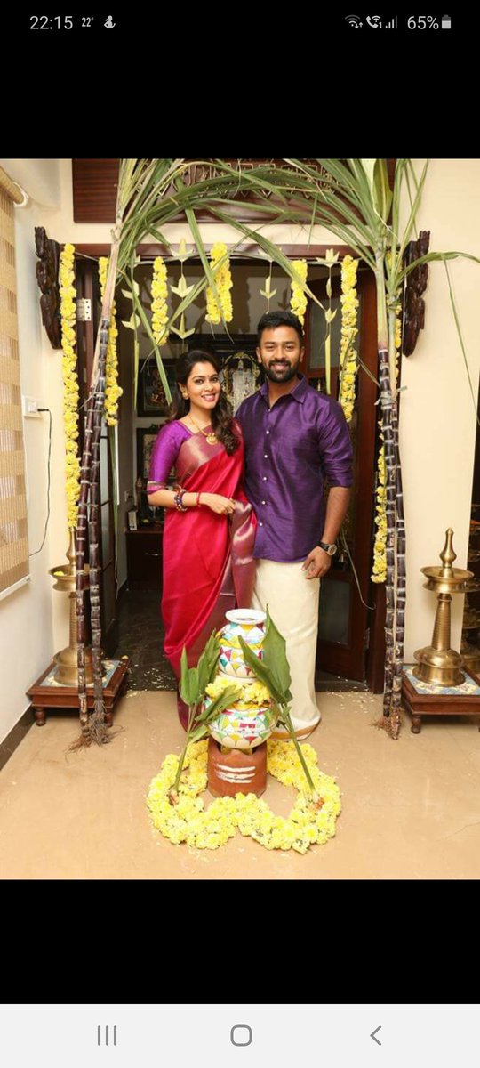 Preetharajesh3's tweet photo. Happy Anniversary Dear Kiki&amp;Sonu...stay blessed with lots &amp; lots of love..@KikiVijay @imKBRshanthnu https://t.co/u4BRZhF3Xa