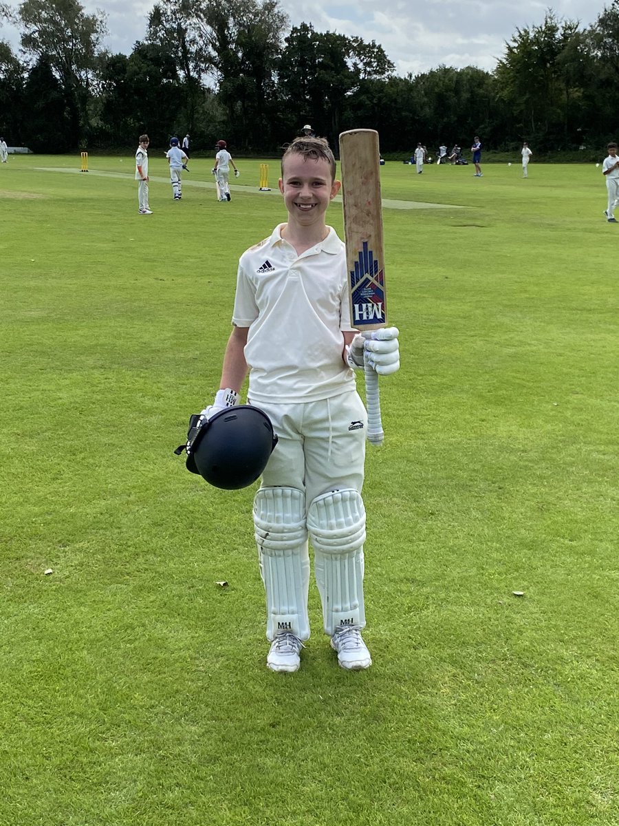 Huge thanks to @gwentcricket for a great day of cricket today with the rain just winning in the end. Thanks to @Tondu_Cricket for getting the game on! Congratulations Joshua-James Crunp who scored his maiden 50. Da iawn