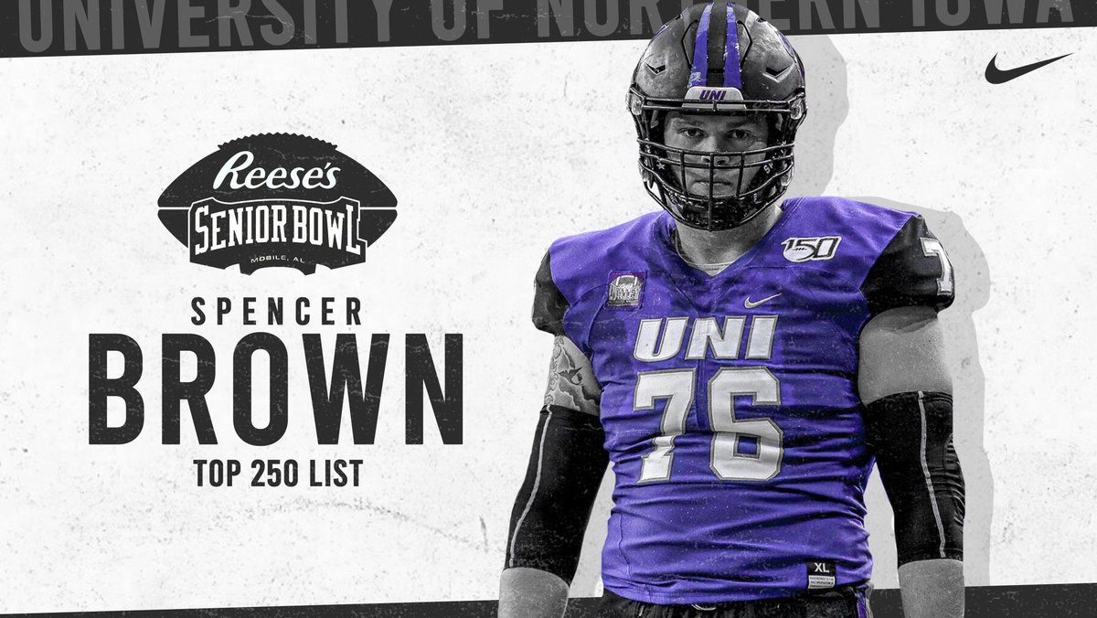 Ryan Clanton (@ryanclanton) on Twitter photo So proud of <a href="/TooTallo_o/">Spencer Brown</a> and how he represents our OL development and <a href="/UNIFootball/">UNI Football</a> as a team! This is only the beginning... stay tuned! #DOGS #OLP #UNIFIGHT #PANTHERNATION <a href="/seniorbowl/">Reese's Senior Bowl</a> So proud of <a href="/TooTallo_o/">Spencer Brown</a> and how he represents our OL development and <a href="/UNIFootball/">UNI Football</a> as a team! This is only the beginning... stay tuned! #DOGS #OLP #UNIFIGHT #PANTHERNATION <a href="/seniorbowl/">Reese's Senior Bowl</a>