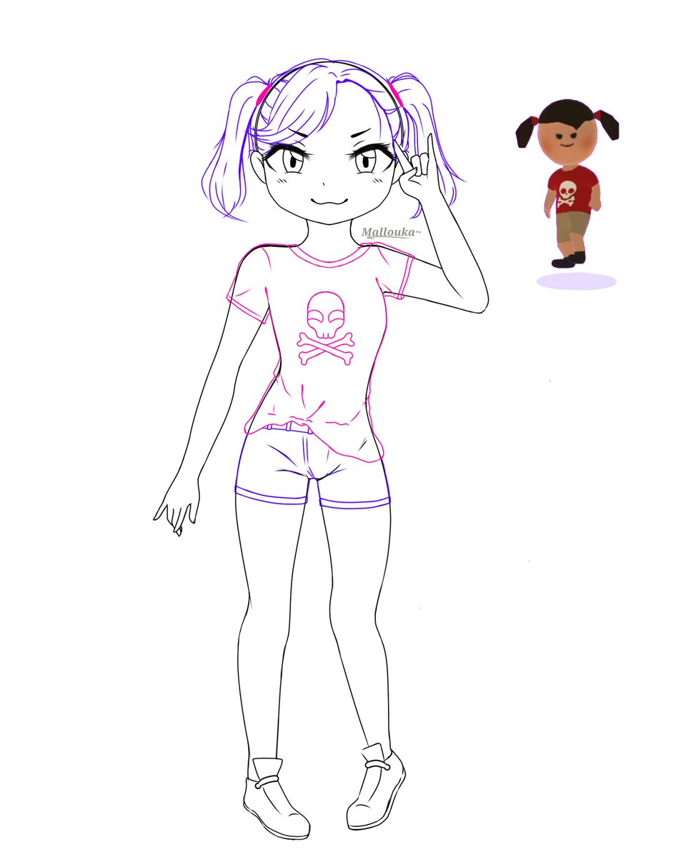 Angelkitty_chan's tweet photo. A new drawing inspired from #cubesurfergame character ~ 💜🎨
Hope you like it mina~ ฅ(•ㅅ•❀)ฅ💕
.
.
.
#cubesurfer #redrawcharacter #gamecharacterdesign #gamecharacters #loligirl #lolis #tsunderegirl #digitally #digitalart #ibispaintx https://t.co/dGAIxORwLv