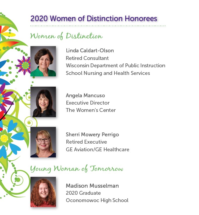 Celebrating the accomplishments of women and young women remains at the heart of the #WomenofDistinction event. Congratulations Linda Caldart-Olson, Angela Mancuso, Sherri Mowery Perrigo and Madison Musselman.