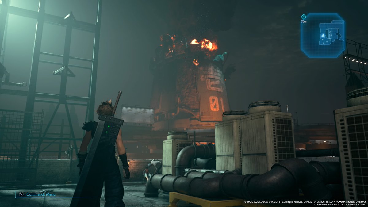 namelessMX's tweet photo. FFVII - Remake #PS4share https://t.co/XdXvfJGd62