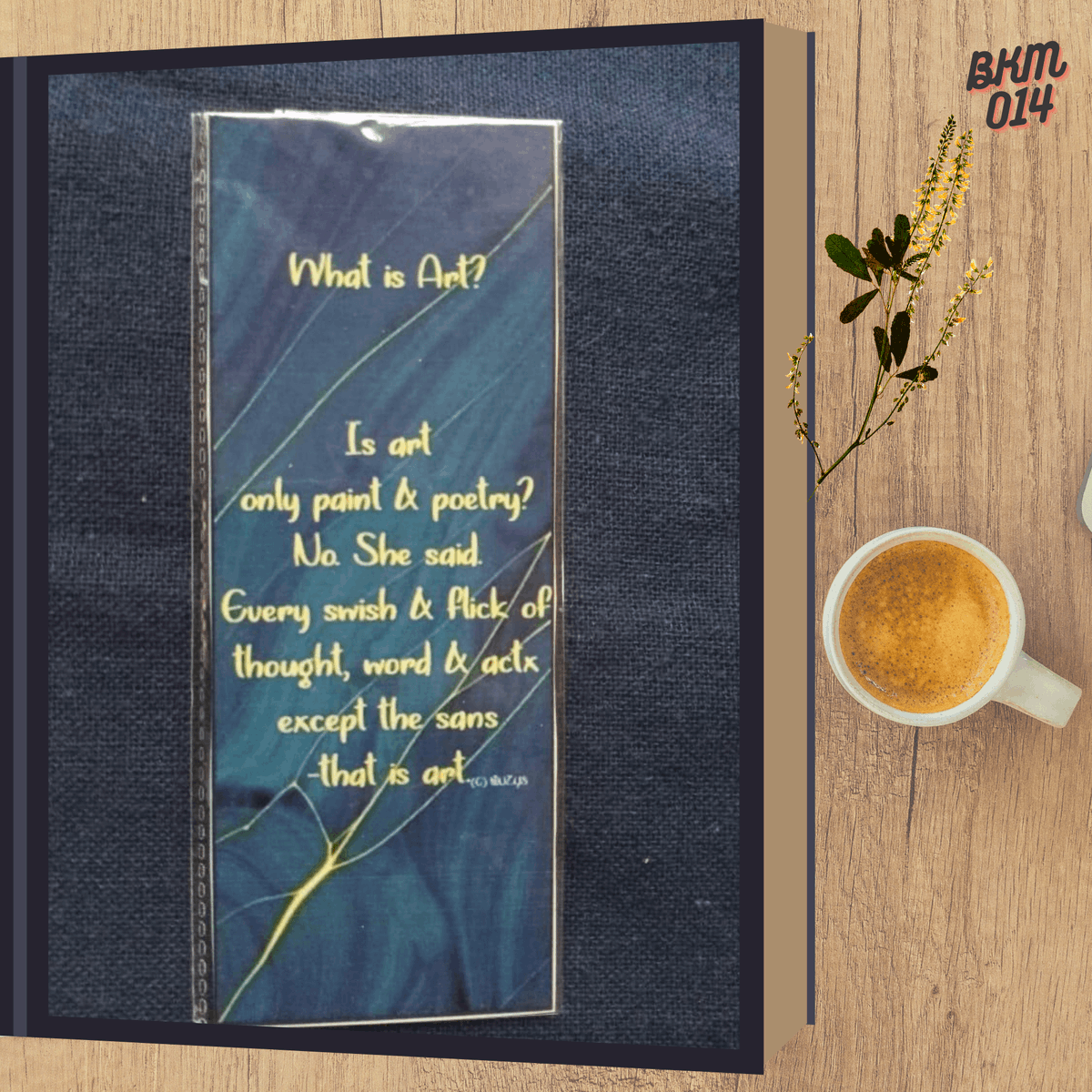 DesignzLife8's tweet photo. BKM 014

Bookmark Collection
#bookmark #book #reading #library #hobby #fun #fandom #quotes #personalized #collectible https://t.co/GVGWf9dTSS