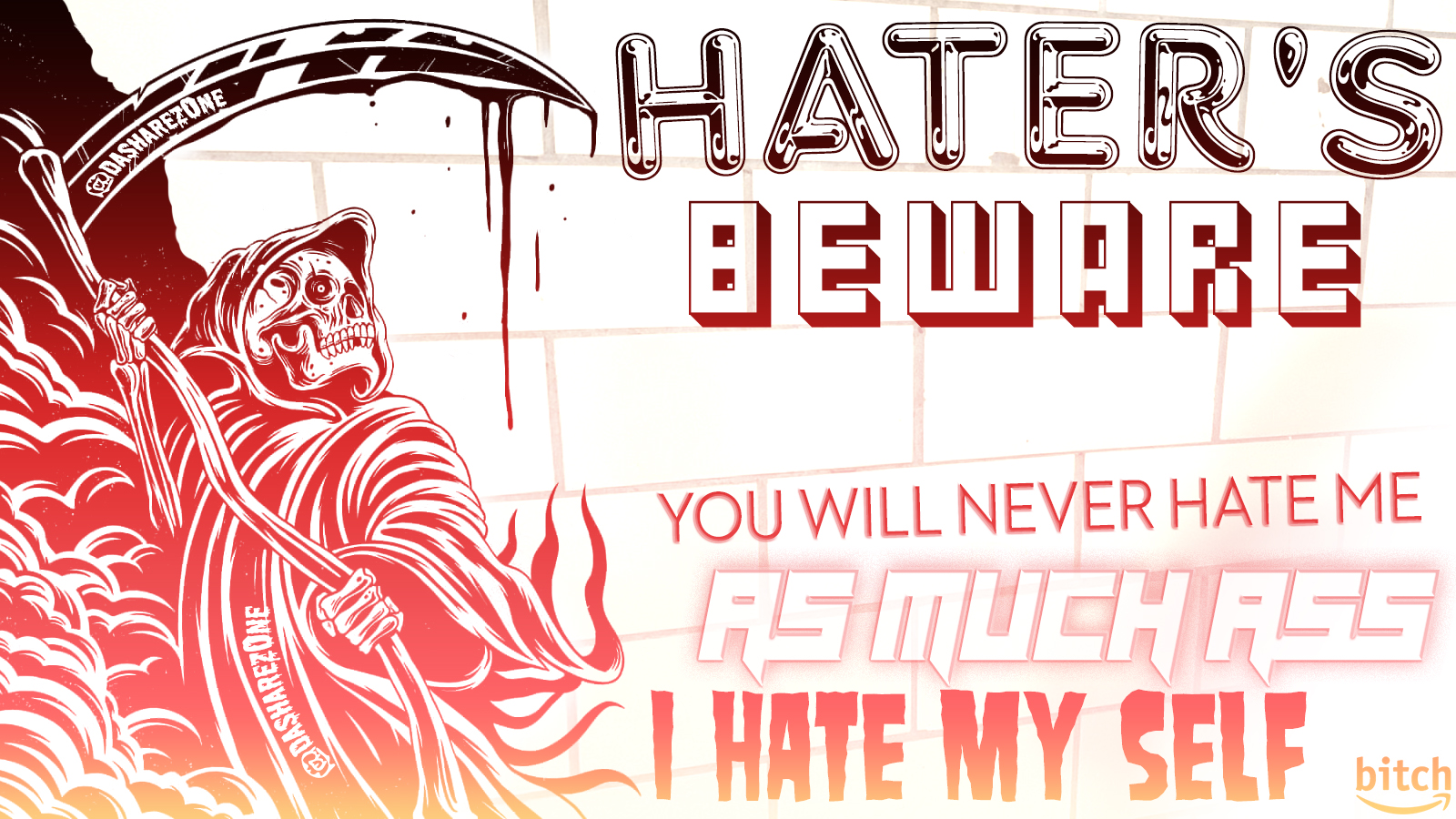 WARNING 2 DA HATER'S - https://t.co/Qtp3PuUDXE ADMIN