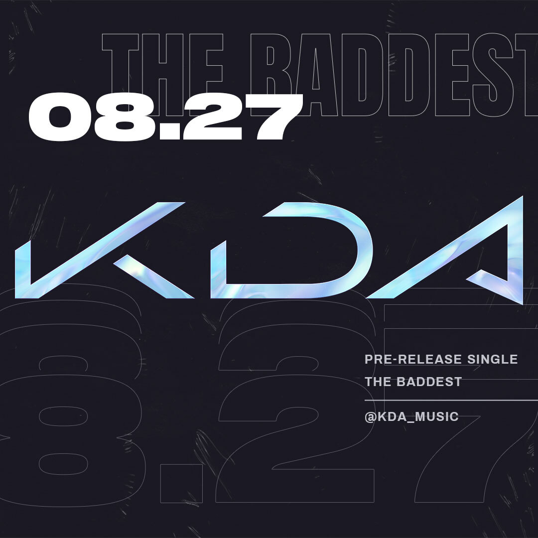 I Love My Supp On Twitter Estreno Mundial En Youtube Del Nuevo Sencillo De K Da The Baddest El 27 De Agosto De 2020 Temporada2020 Season2020 Leagueoflegends Lol Kda Thebaddest Callingallblades Kdaisback