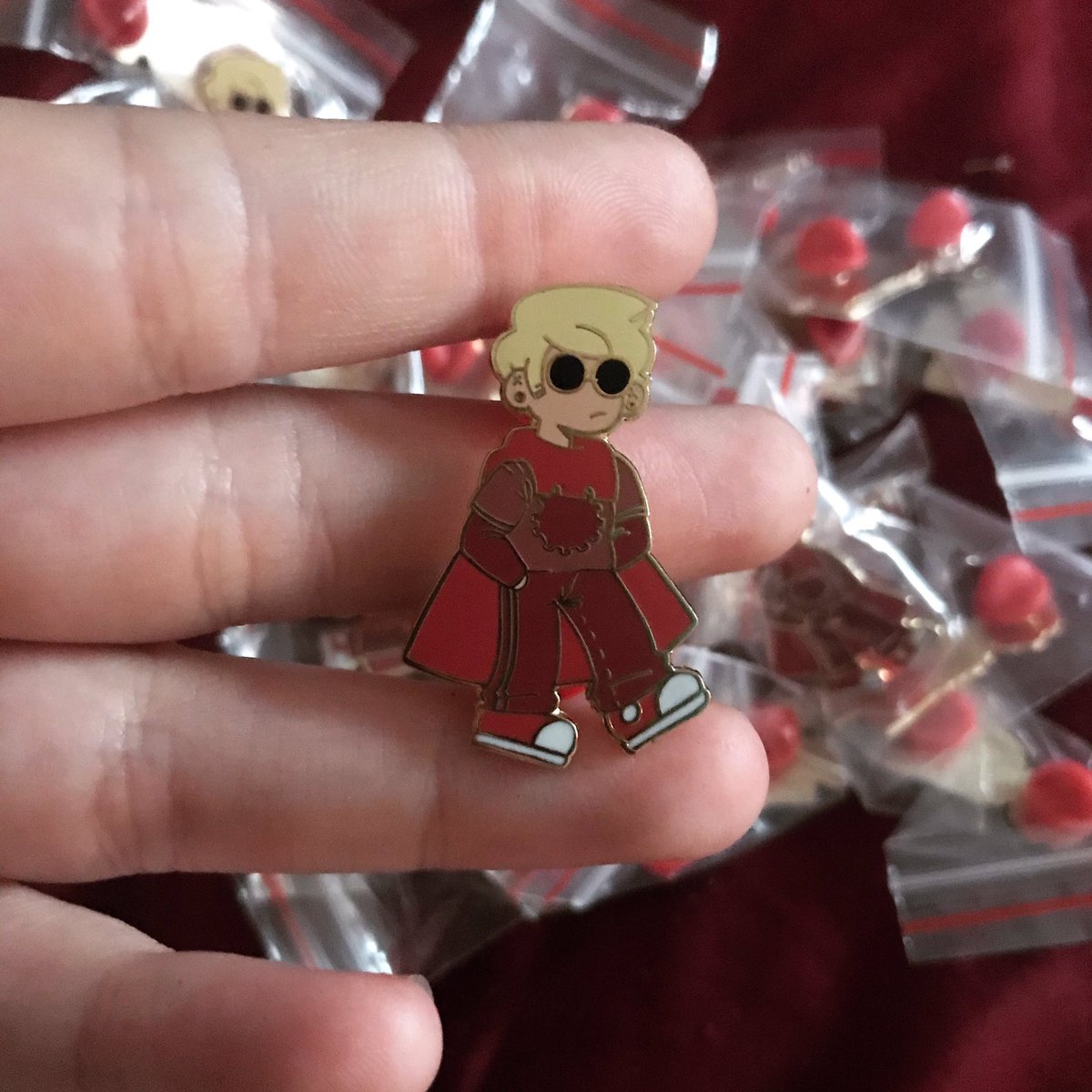 chramdander's tweet photo. DAVE PINS #homestuck #davestrider #godtier #enamelpins #homestuckfanart #knightoftime https://t.co/lewAUQ0Yi7