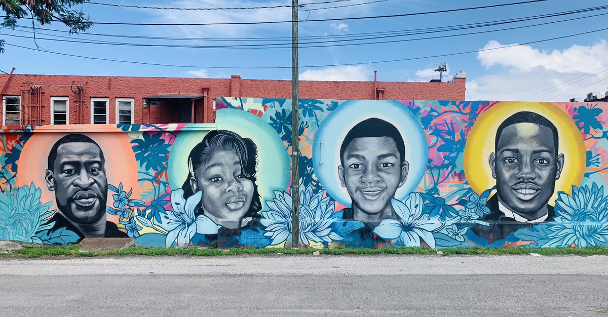 This appeared recently near the corner of Florida &amp; Columbus down the street from our house in Tampa Heights. I don’t know who made it but it’s really beautiful. #BLM <a href="/CityofTampa/">City of Tampa</a> <a href="/Tampasdowntown/">Tampa’s Downtown</a>