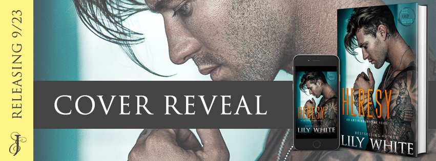 👀 Check out the 🔥 𝐂𝐎𝐕𝐄𝐑 𝐑𝐄𝐕𝐄𝐀𝐋 for → Heresy by <a href="/lilywhitebooks/">Lily White - Author</a> releasing 9.23
Giveaway → bit.ly/3iQtHk2
#CoverDesign → Lori Jackson Design
#Photographer → <a href="/lanefotograf/">MichelleLancaster</a>
#Model → Chad Hurst
