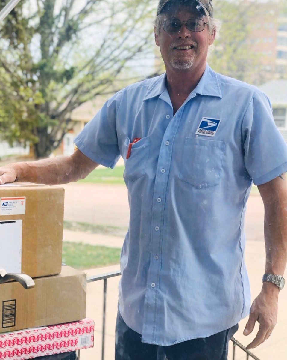 Doug told his supervisor, Sara, who shared it with all of the postal workers in the western US.They were touched by her note. They decided to write Emerson.And, their boxes of letters blew our minds.