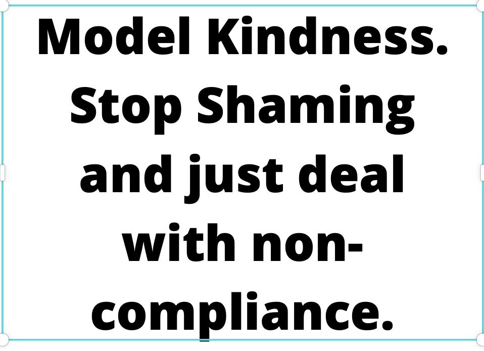 <a href="/GovMurphy/">Governor Phil Murphy</a> please stop shaming businesses on TV &amp; just close them. Stop calling citizens knuckleheads-schools are about to open. You are promoting the shaming. Don't you think kids who test positive will be shamed? Don't you think their families will be called knuckleheads?