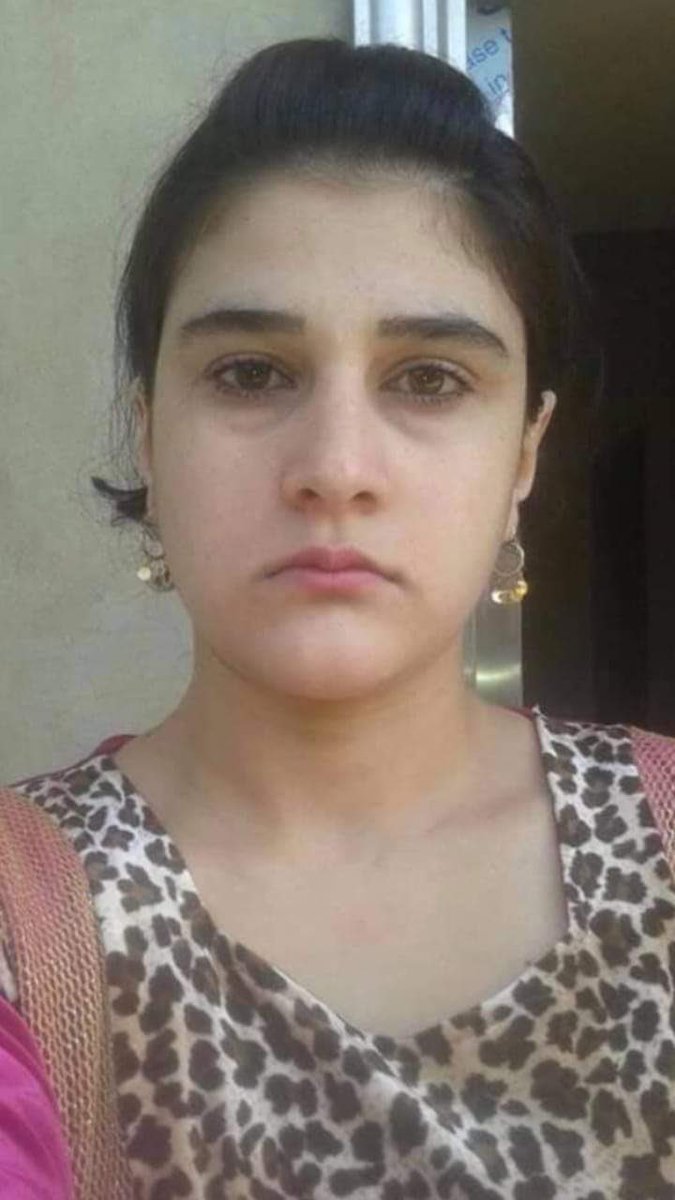 EzidisWorldwide's tweet photo. Hala is #Ezidi girl who was kidnapped/enslaved by IS with her family from Shingal 2014.
She was rescued during battle of Al-Hawija, Iraq, 2017 by the Kurdish/Iraqi forces &amp; she was sent to a prison in Erbil, KRD.
Now, IS is asking to exchange her with a Kurdish prisoner. https://t.co/kaQupPVOfC