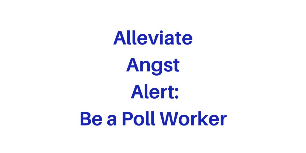 councilofdc's tweet photo. Are you consumed with angst re: something going wrong on Election Day?
Make sure it doesn’t—become a poll worker. Assure the integrity of the election, keep voting lines moving swiftly, GET PAID, get a warm/fuzzy patriotic feeling—all of this! Sign up now: https://t.co/1WF4kK5ygV https://t.co/LB8wthAonF