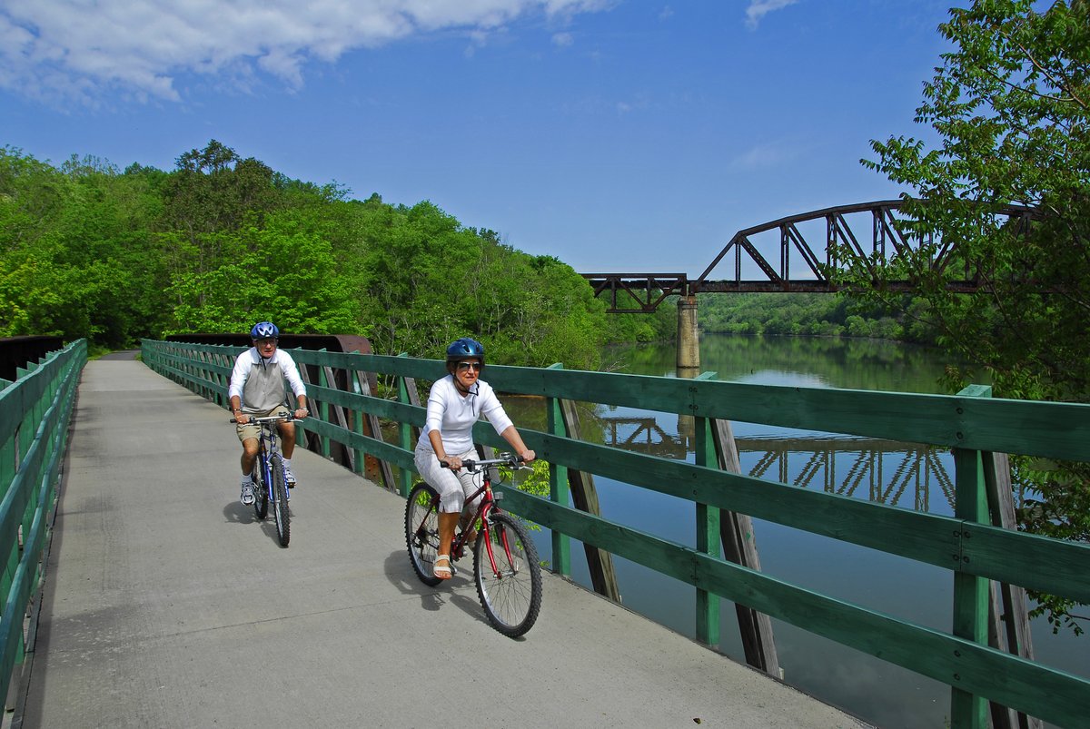 MarionCVB's tweet photo. On August 13th the Rails-to-Trails Conservancy (RTC), the nation's largest trails organization, announced that Mon River Rail-Trail would be inducted into the Rail-Trail Hall of Fame. ๐ถโโ๏ธ๐ดโโ๏ธ Congratulations @MonRiverTrails!
#mymarionwv #AlmostHeaven #MCPARC https://t.co/CrpD7XvJ97