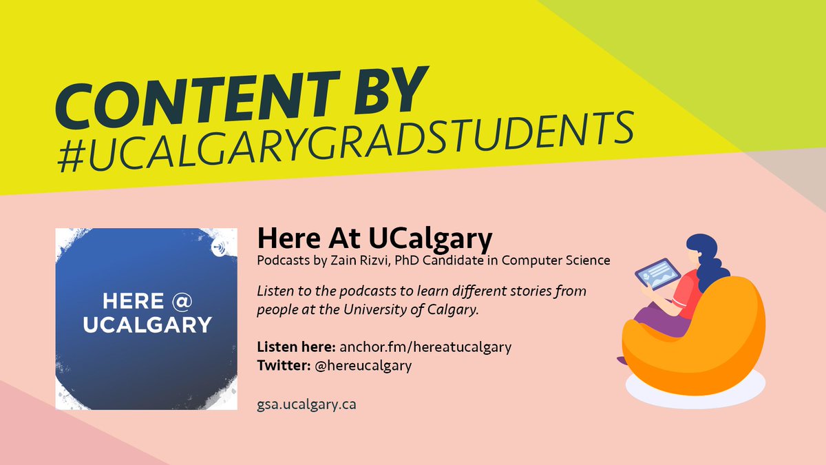 Zain is graduating soon and is still looking for another graduate student to continue his podcasts. Contact him to learn more about this opportunity! Email him here: szrrizvi@ucalgary.ca
Listen here: anchor.fm/hereatucalgary
<a href="/HereUcalgary/">Here at UCalgary</a> 
#ucalgary