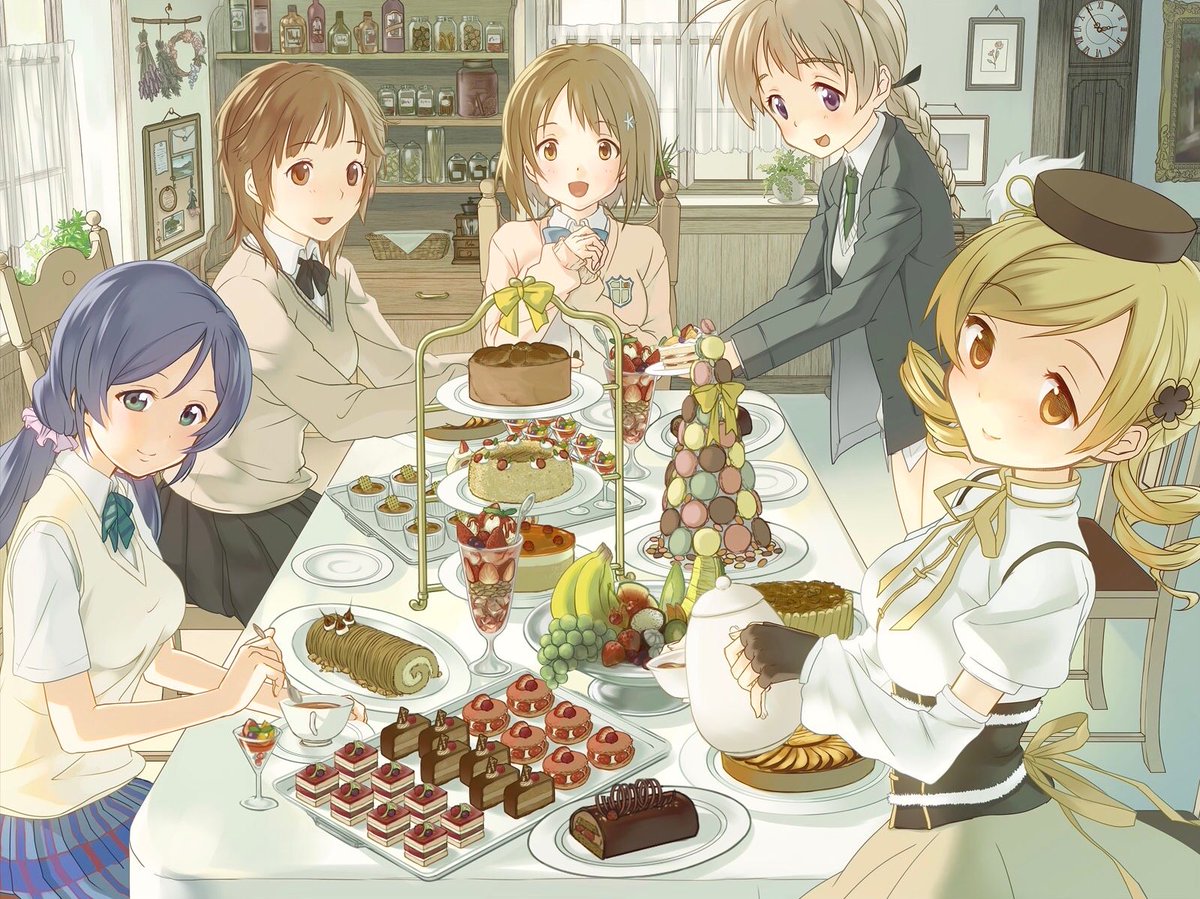 What about an afternoon tea?Can you recognize the characters!?credits to: T...
