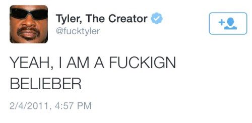 Tyler, The Creator and Justin Bieber