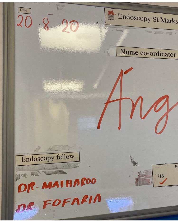 drmanmeetm's tweet photo. Au revoir @RishiFof last day as floor fellow @GIwolfsonunit @StMarksHospital
Huge thanks to the most brilliant, hard-working, caring and motivated Reg. Itβs been a blast working with you and the whole team will miss you! #modelfellow https://t.co/4Nyr5JFVtV