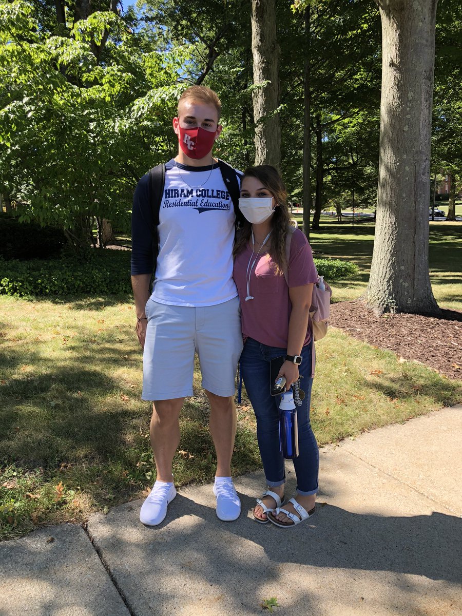 hiramcollege's tweet photo. Moving back to the Hiram Hill looks a little different this year, but it doesn’t make us any less excited to see some familiar faces. https://t.co/iSnZSnyMCO