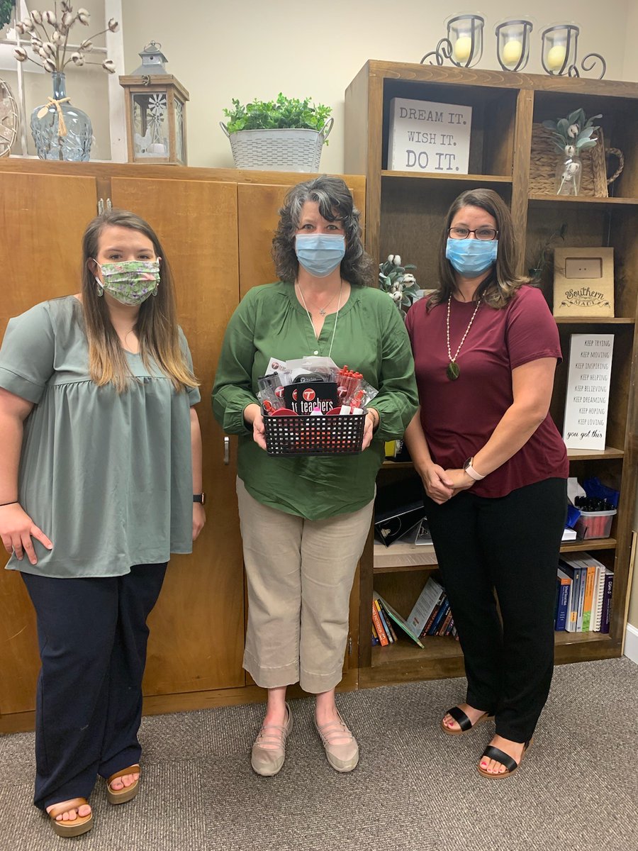 Received a gift from Alabama Teachers Credit Union to help students in need! Thank you Whitney and all the fine folks at <a href="/ALTeachersCU/">Alabama Teachers CU</a> !