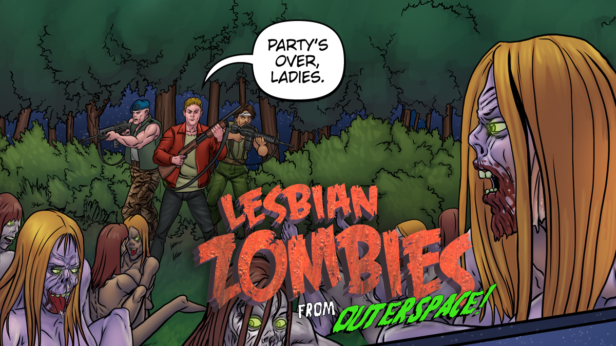 The party's over in Lesbian Zombies From Outer Space.

lesbianzombies.com

#comics #horrorcomic #zombies #funny #lesbians