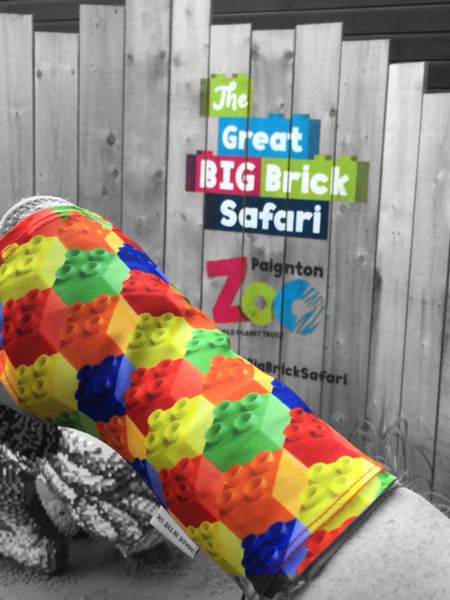 Kuvrs's tweet photo. Decided to take our Brick Wrist Splint #Kuvr on an outing and thought @PaigntonZoo #TheGreatBigBrickSafari was the perfect place to take it. https://t.co/A723IeMVUD
#splintcover #arthritis #childatheart https://t.co/CZYQ5urw6T