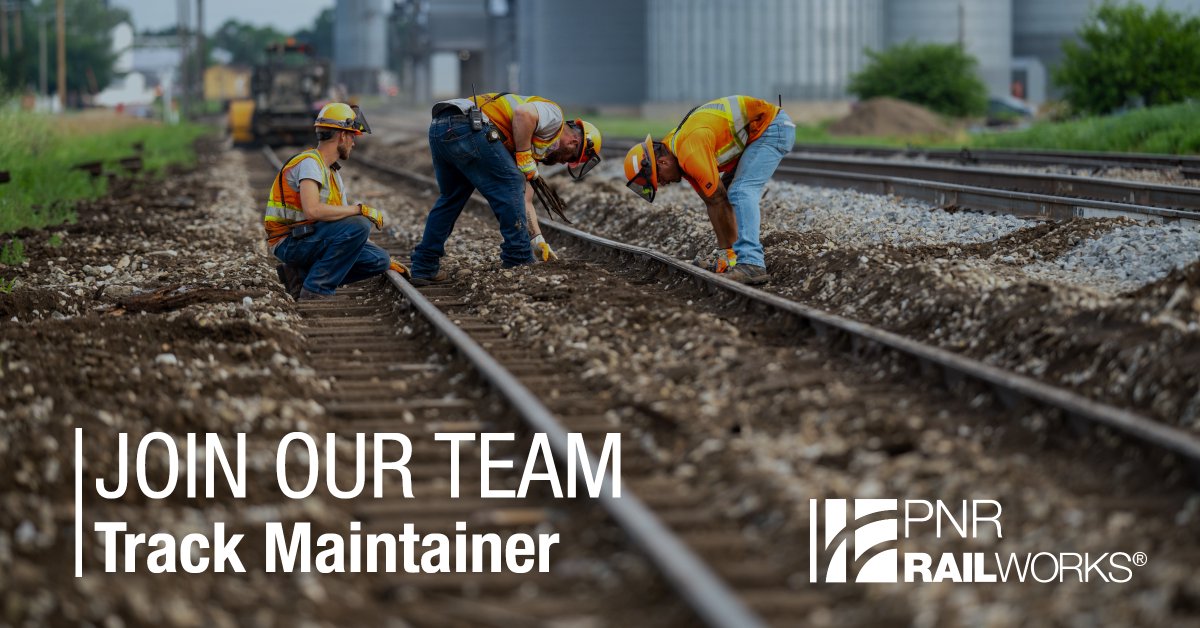 We have an opening for a Track Maintainer in Lower Mainland, B.C. Join a team that offers great benefits: bit.ly/3aBlkFX