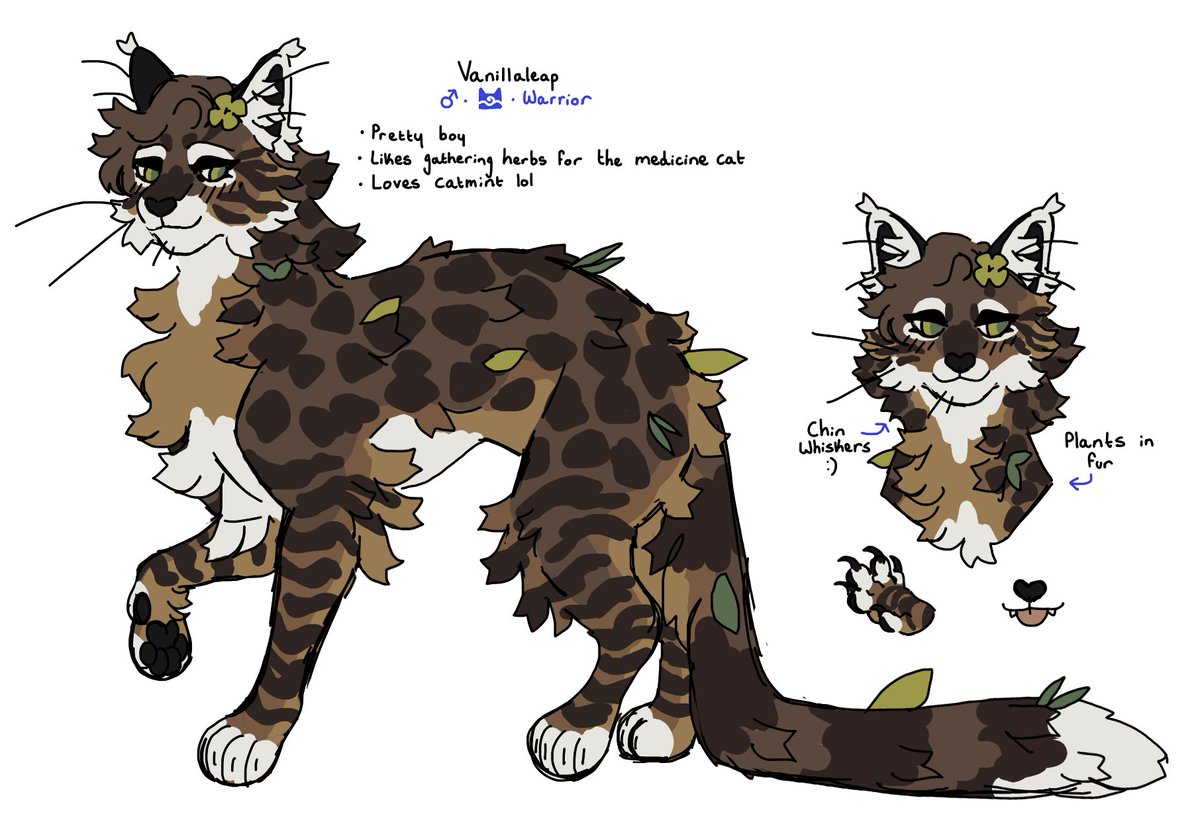 account for warrior cats f(an)art

  🍀 main account - <a href="/vhsdruid/">moved to bluesky</a>
  ☁️ tumblr - vanillaleap.tumblr.com

you can use my designs with credit
dont repost my stuff pls